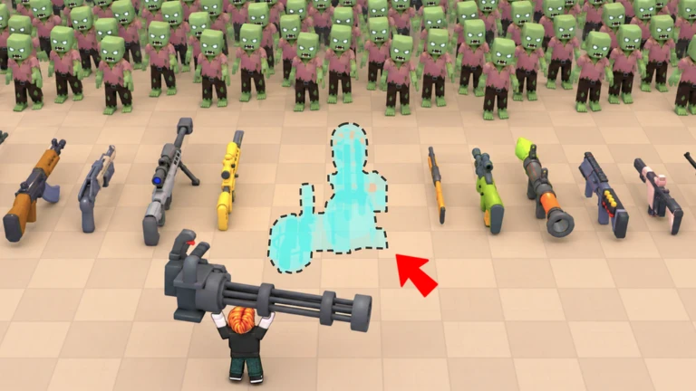 Build a Gun Army Roblox game banner